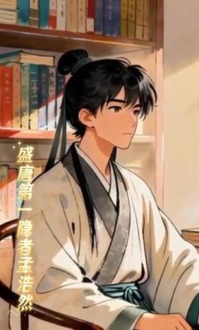 短剧《盛唐第一隐者孟浩然》海报