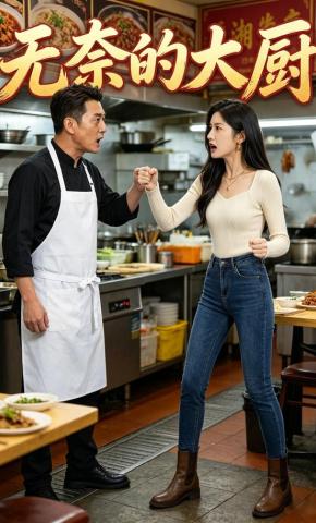 短剧《无奈的大厨》海报