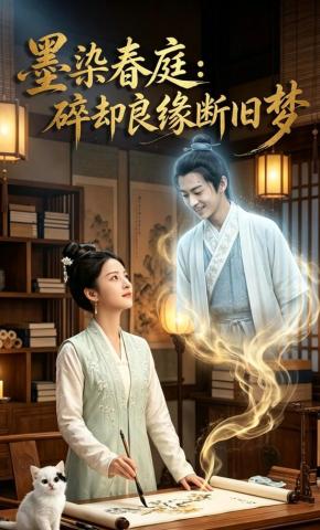 短剧《墨染春庭：碎却良缘断旧梦》海报