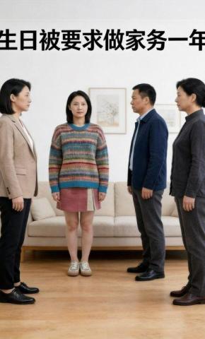 短剧《生日被要求做家务一年》海报