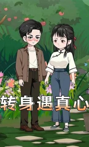 短剧《转身遇真心》海报