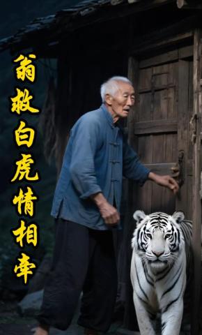 短剧《翁救白虎情相牵》海报