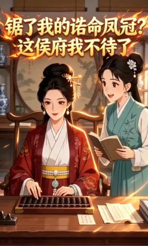 短剧《锯了我的诰命凤冠？这侯府我不待了》海报