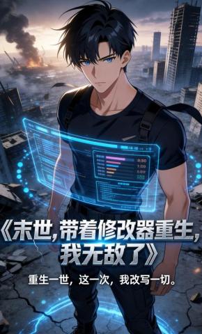 短剧《末世，带着修改器重生，我无敌了》海报