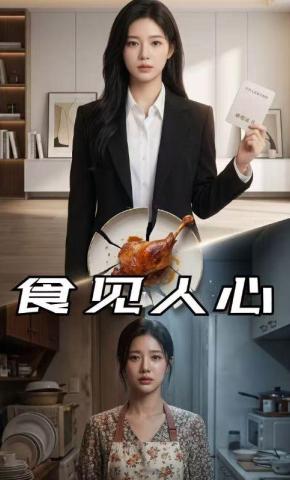 短剧《食见人心》海报