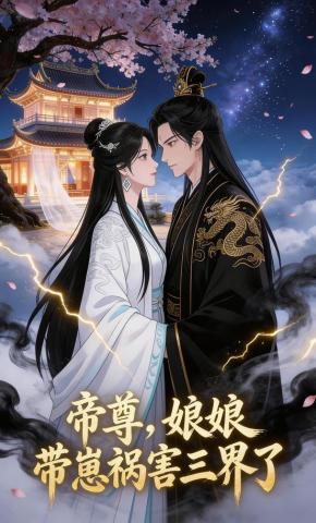 短剧《帝尊，娘娘带崽祸害三界了》海报