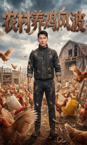 短剧《农村养鸡风波》海报
