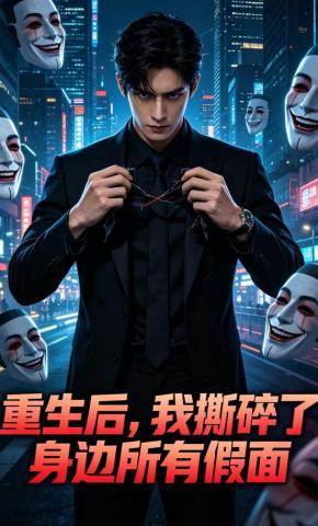 短剧《重生后，我撕碎了身边所有假面》海报