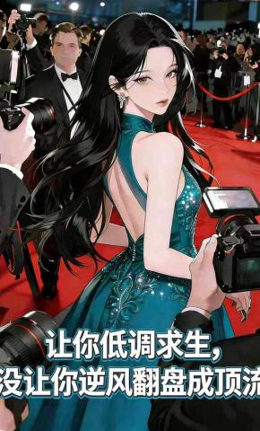 短剧《让你低调求生，没让你逆风翻盘成顶流》海报