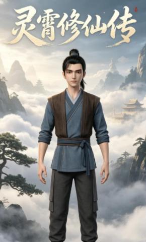 短剧《灵霄修仙传》海报