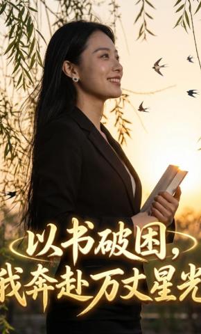 短剧《以书破因，我奔赴万丈星光》海报