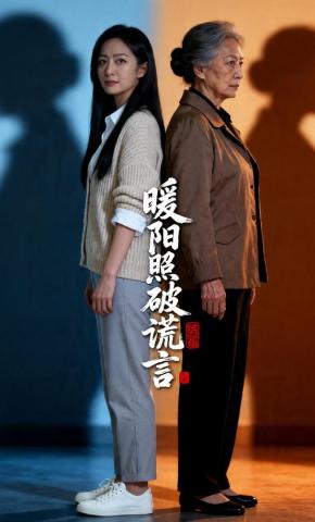 短剧《暖阳照破谎言》海报