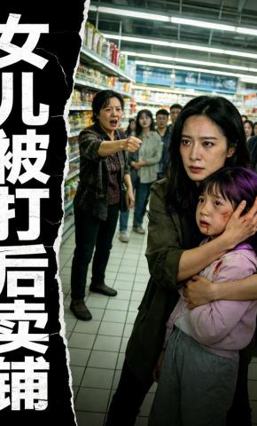 短剧《女儿被打后卖铺》海报