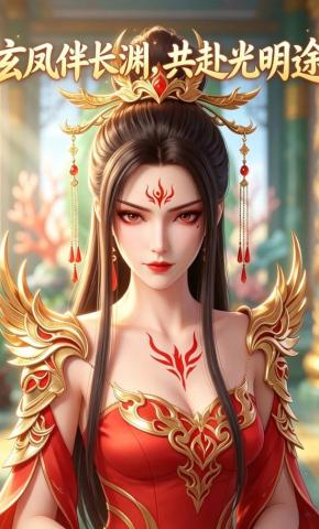 短剧《玄凤伴长渊，共赴光明途》海报