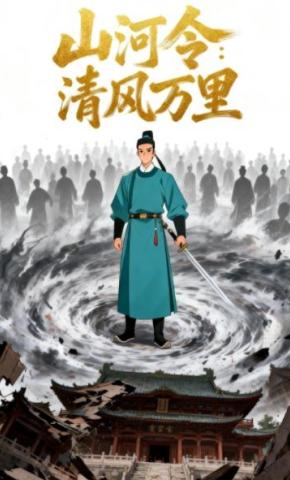 短剧《山河令：清风万里》海报