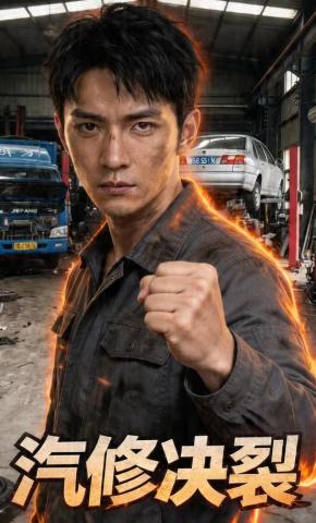 短剧《汽修决裂》海报
