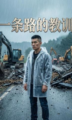 短剧《一条路的教训》海报