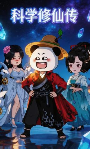 短剧《科学修仙传》海报