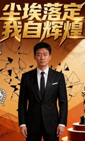 短剧《尘埃落定我自辉煌》海报