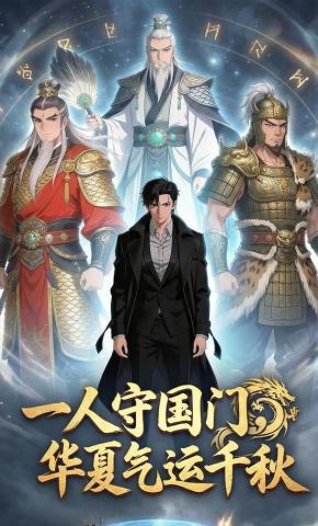 短剧《一人守国门，华夏气运千秋》海报