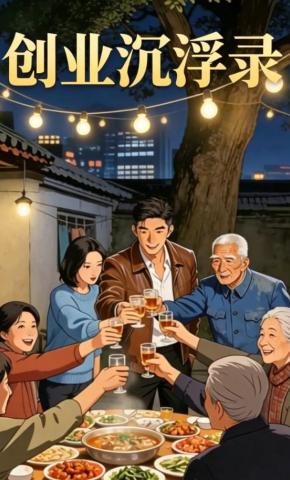 短剧《创业沉浮录》海报