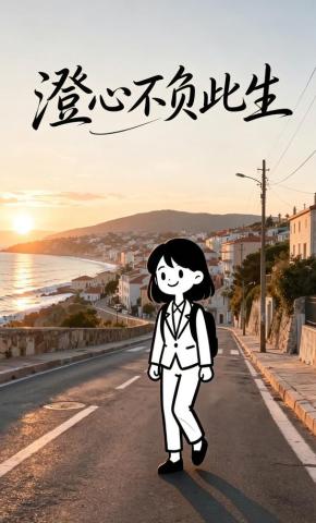 短剧《澄心不负此生》海报