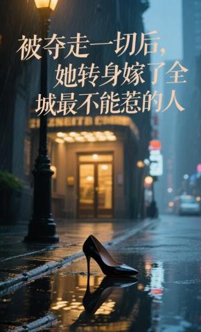 短剧《被夺走一切后，她转身嫁了全城最不能惹的人》海报