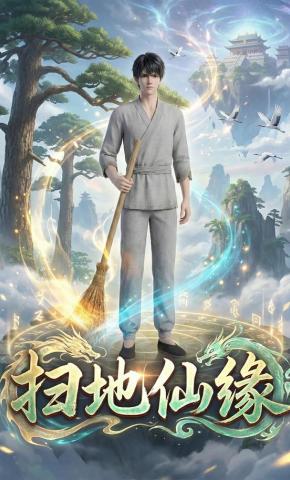 短剧《扫地仙缘》海报