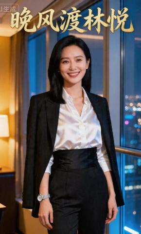 短剧《晚风渡林悦》海报