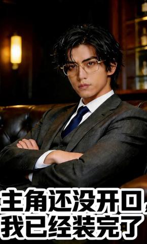 短剧《主角还没开口，我已经装完了》海报