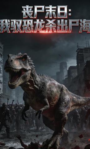 短剧《丧尸末日：我驭恐龙杀出尸海》海报
