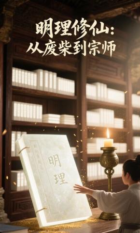 短剧《明理修仙：从废柴到宗师》海报