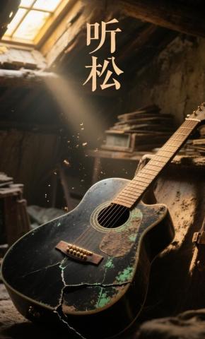 短剧《听松》海报