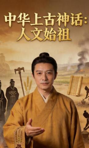 短剧《中华上古神话人文始祖》海报