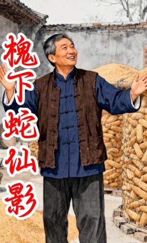 短剧《槐下蛇仙影》海报