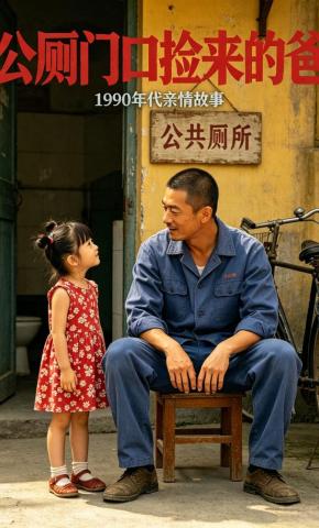 短剧《公厕门口捡来的爸》海报