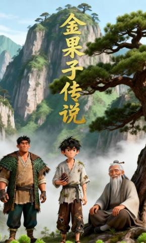 短剧《金果子传说》海报