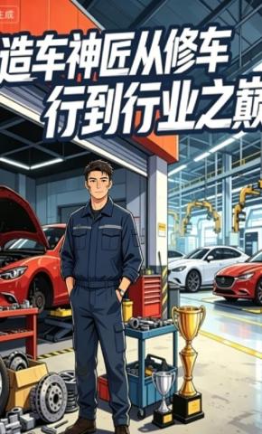短剧《造车神匠从修车行到行业之巅》海报