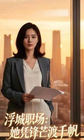 短剧《浮城职场：她凭锋芒渡千帆第一季》海报