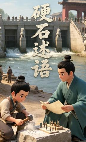 短剧《硬石述语》海报