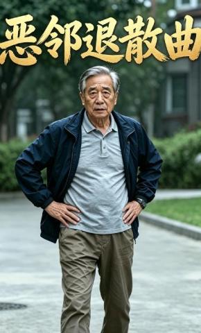 短剧《恶邻退散曲》海报