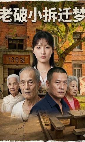 短剧《老破小拆迁梦》海报