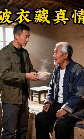 短剧《破衣藏真情》海报