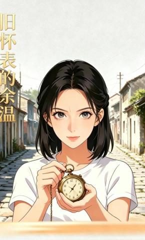 短剧《旧怀表的余温》海报