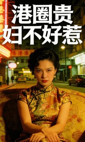 短剧《港圈贵妇不好惹》海报