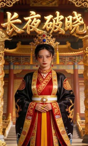 短剧《长夜破晓》海报