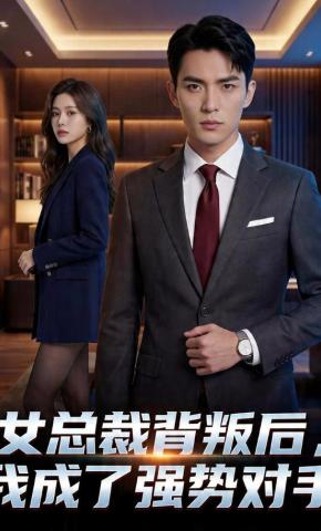 短剧《女总裁背叛后，我成了强势对手》海报