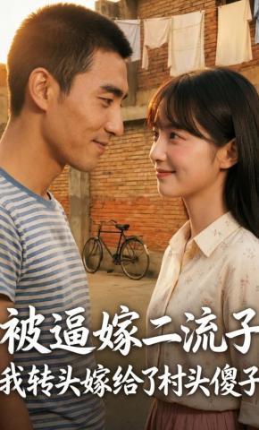 短剧《被逼嫁二流子我转头嫁给了村头傻子》海报