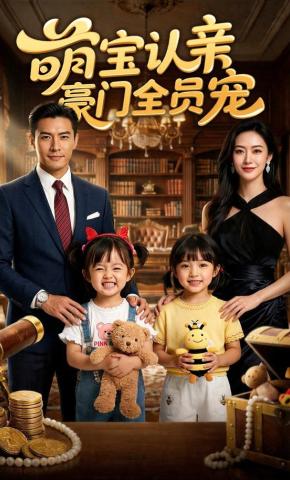 短剧《萌宝认亲，豪门全员宠》海报