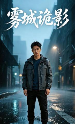 短剧《雾城诡影》海报